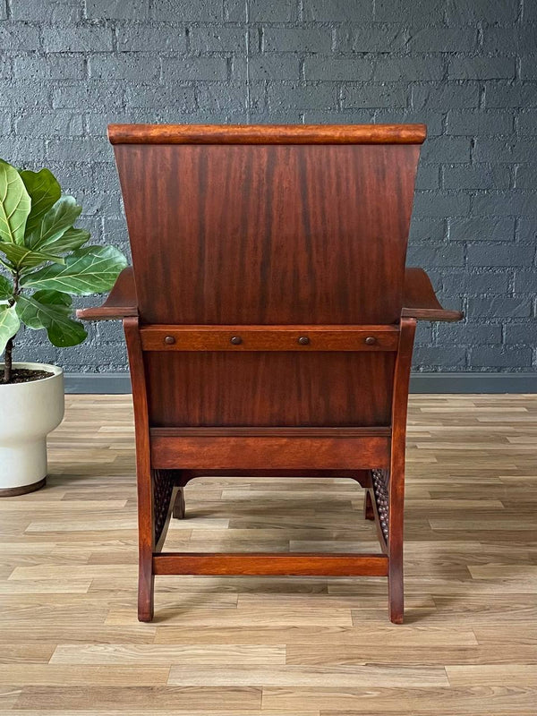 American Empire Style Bentwood & Spindle Armchair, c.1940’s