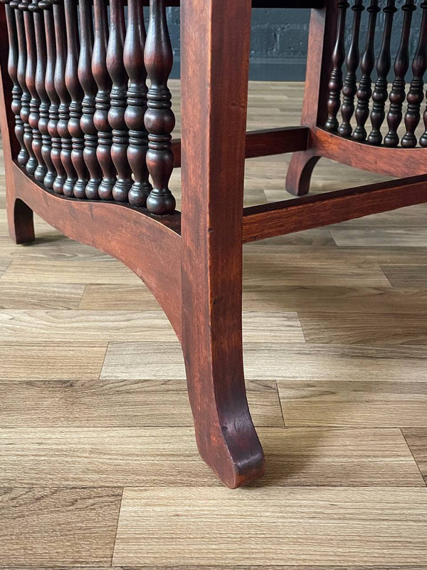 American Empire Style Bentwood & Spindle Armchair, c.1940’s