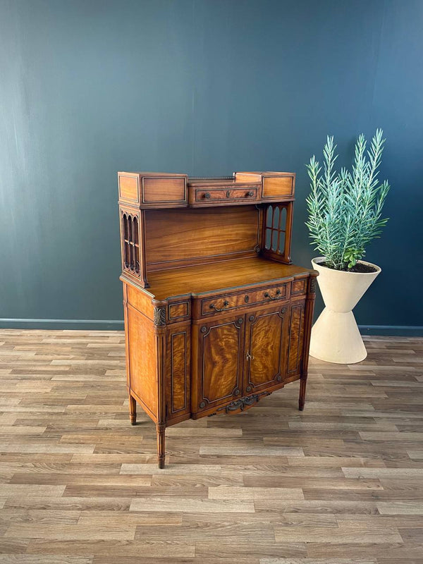 Antique French Louis XVI Style Sideboard Rustic Farmhouse, c.1930’s