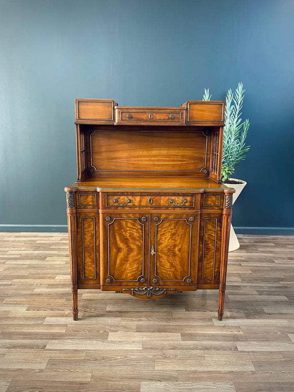 Antique French Louis XVI Style Sideboard Rustic Farmhouse, c.1930’s