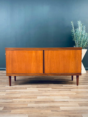 Mid-Century Danish Modern Teak Credenza by Hans Olsen, c.1960’s