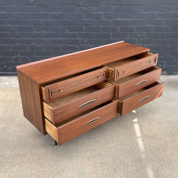 Mid-Century Modern Walnut Dresser by Broyhill, c.1960’s