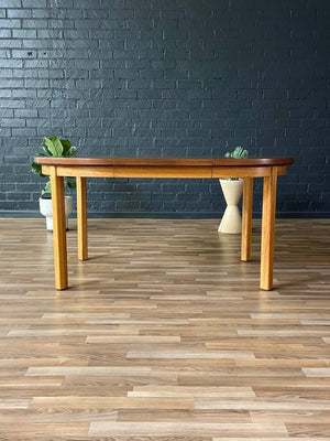 Mid-Century Modern Expanding Two-Tone Dining Table by Drexel, c.1960’s