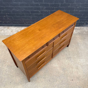 Mid-Century Modern 9-Drawer Walnut Dresser, c.1960’s