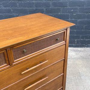 Mid-Century Modern 9-Drawer Walnut Dresser, c.1960’s