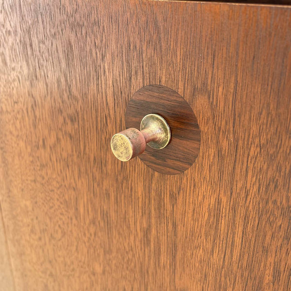 Mid-Century Modern Walnut Credenza with Drawers, c.1960’s