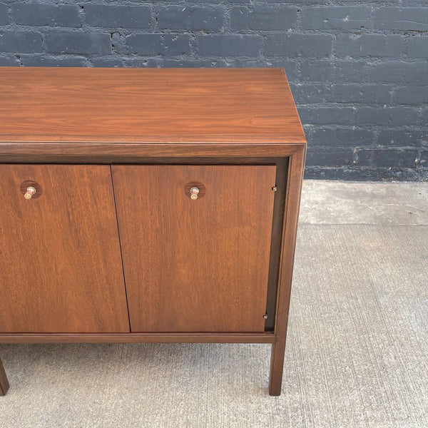 Mid-Century Modern Walnut Credenza with Drawers, c.1960’s