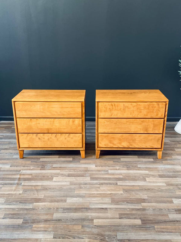 Pair of Mid-Century Modern Dressers by Russel Wright for Conant Ball, c.1950’s