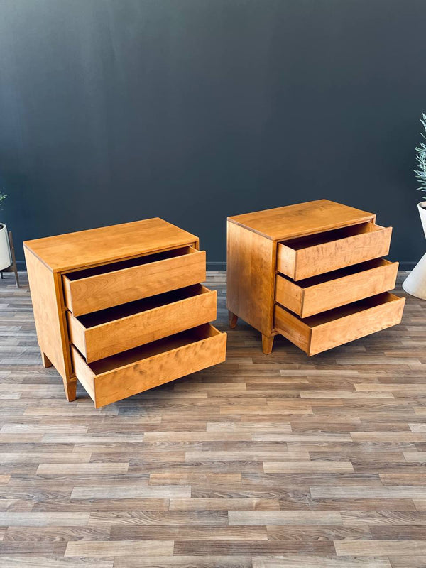 Pair of Mid-Century Modern Dressers by Russel Wright for Conant Ball, c.1950’s