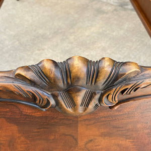 Antique French Louis XVI Carved Wood Twin Size Bed Frame, 1940’s