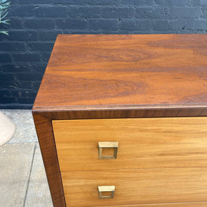 Mid-Century Modern Walnut & Oak Highboy Dresser, c.1960’s