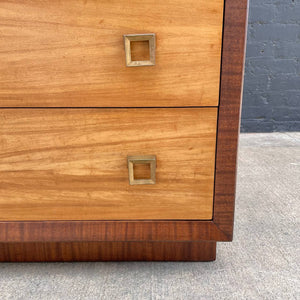 Mid-Century Modern Walnut & Oak Highboy Dresser, c.1960’s