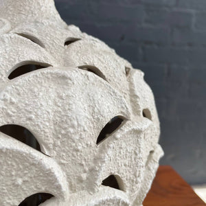 Mid-Century Modern Ceramic and Walnut Table Lamp, c.1960’s