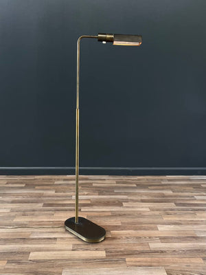 Mid-Century Modern Articulating Brass Floor Lamp by Casella, c.1970’s