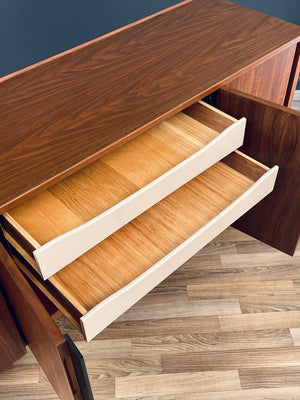 Mid-Century Modern Walnut Credenza by Merton Gershun for Dillingham, c.1950’s