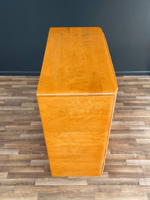 Mid-Century Modern Birch Highboy Dresser by Heywood Wakefield, c.1950’s