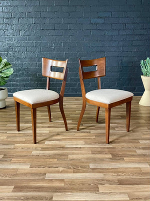 Set of 4 Mid-Century Modern Sculpted Dining Chairs, c.1950’s