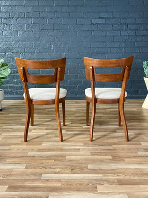 Set of 4 Mid-Century Modern Sculpted Dining Chairs, c.1950’s