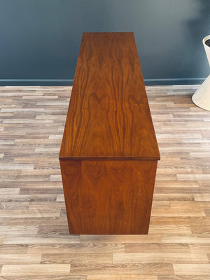 Mid-Century Modern Walnut 9-Drawer Dresser, c.1960’s