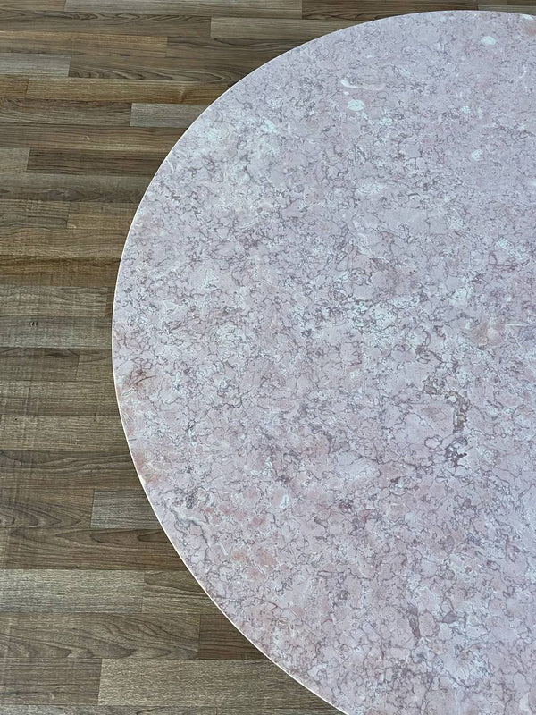 Mid-Century Modern Pink Marble Top Coffee Table, c.1960’s