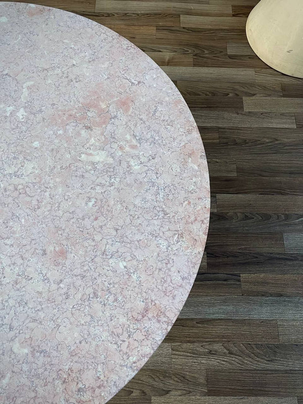 Mid-Century Modern Pink Marble Top Coffee Table, c.1960’s