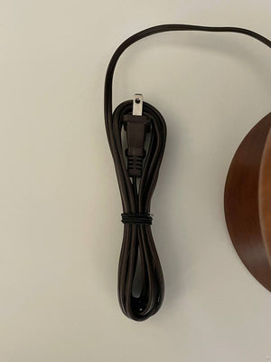 Mid-Century Modern Walnut & Brass Table Lamp, c.1960’s