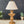 Vintage Italian Rococo-Style Carved Wood Lamp, c.1950’s