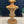 Vintage Italian Rococo-Style Carved Wood Lamp, c.1950’s