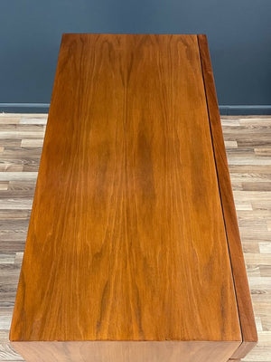 Mid-Century Modern Walnut Highboy Dresser by American of Martinsville, c.1950’s