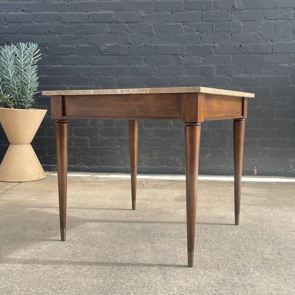 Mid-Century Modern Dining Table with Marble Top, c.1960’s