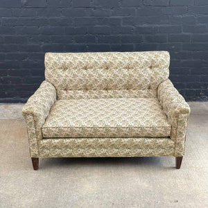Vintage Antique Tufted Love Seat Sofa, c.1950’s