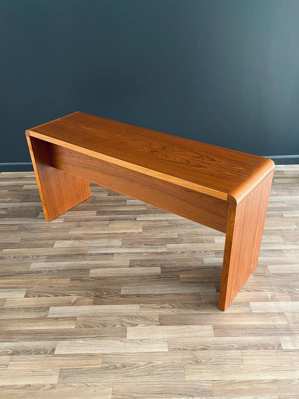 Danish Modern Teak Console Table or Credenza, c.1970’s