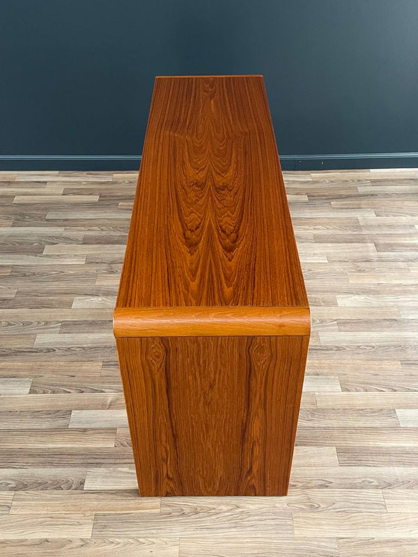 Danish Modern Teak Console Table or Credenza, c.1970’s