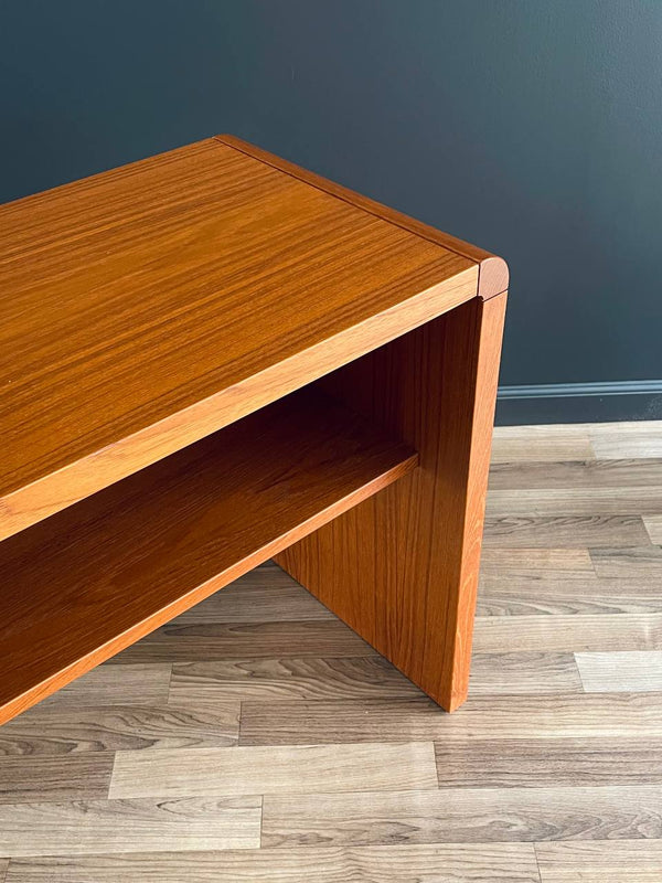 Danish Modern Teak Console Table or Credenza, c.1970’s