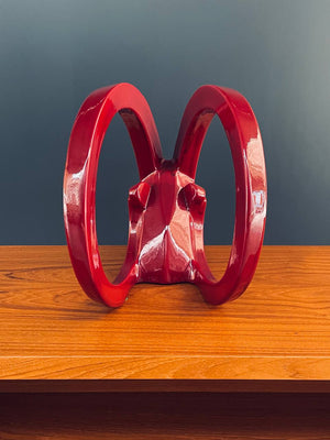 Mid-Century Modern Rams Head Sculpture by Jaru of California