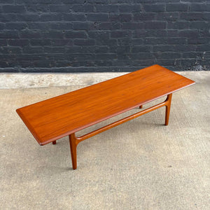 Mid-Century Danish Modern Teak Coffee Table by Trioh, c.1960’s