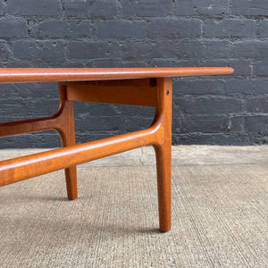 Mid-Century Danish Modern Teak Coffee Table by Trioh, c.1960’s