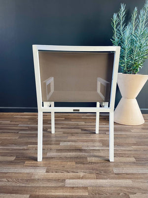 Set of 4 Aluminum Patio Chairs by Janus et Cie
