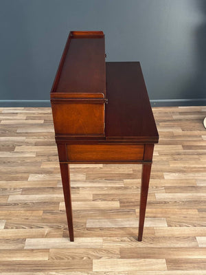 Antique Federal Style Mahogany Writing Desk with Fold Out, c.1930’s