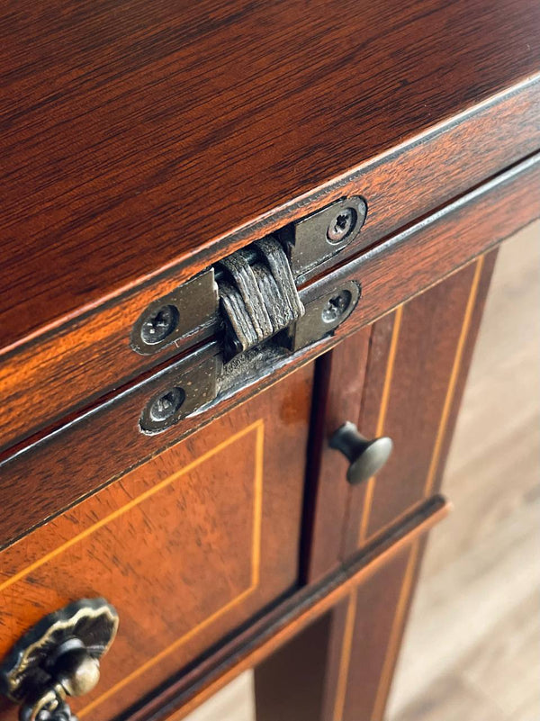 Antique Federal Style Mahogany Writing Desk with Fold Out, c.1930’s