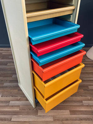 Vintage Post Modern Storage Cabinet by Herman Miller, c.1970’s