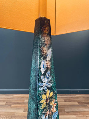 Mid-Century Modern Pyramid Style Floor Lamp by Sascha Brastoff, c.1960’s