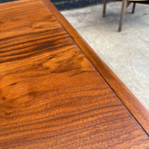 Mid-Century Modern Walnut Coffee Table w/ Magazine Shelf, c.1960’s