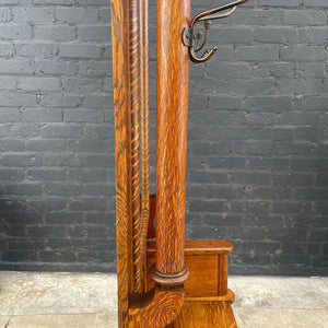 Antique Oak Dressing Mirror Stand with Claw Feet, c.1960’s