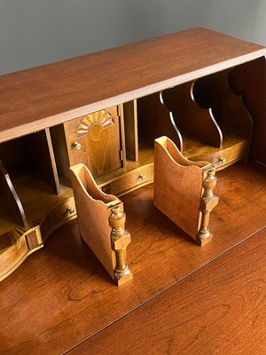 Antique Mahogany Drop-Down Desk with Claw Feet, c.1950’s