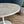 Vintage Tulip Style Dining Table with Marble Top