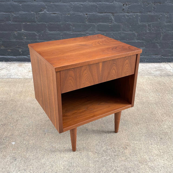 Mid-Century Modern Walnut Night Stand, c.1960’s