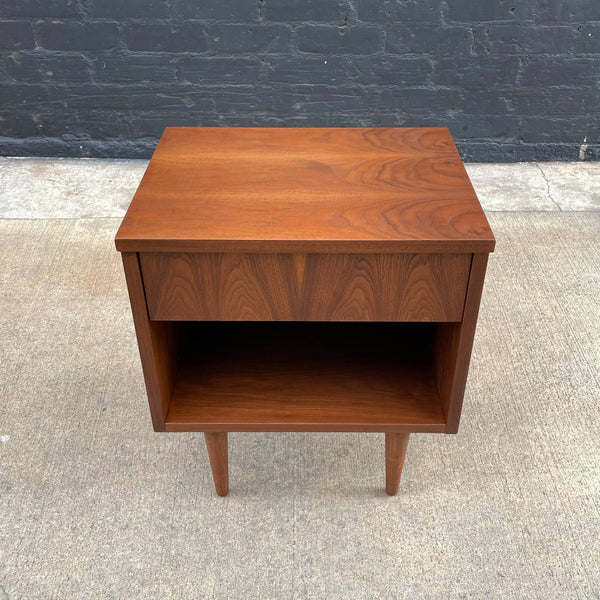 Mid-Century Modern Walnut Night Stand, c.1960’s