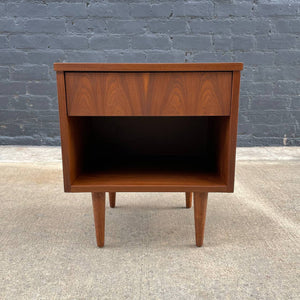 Mid-Century Modern Walnut Night Stand, c.1960’s