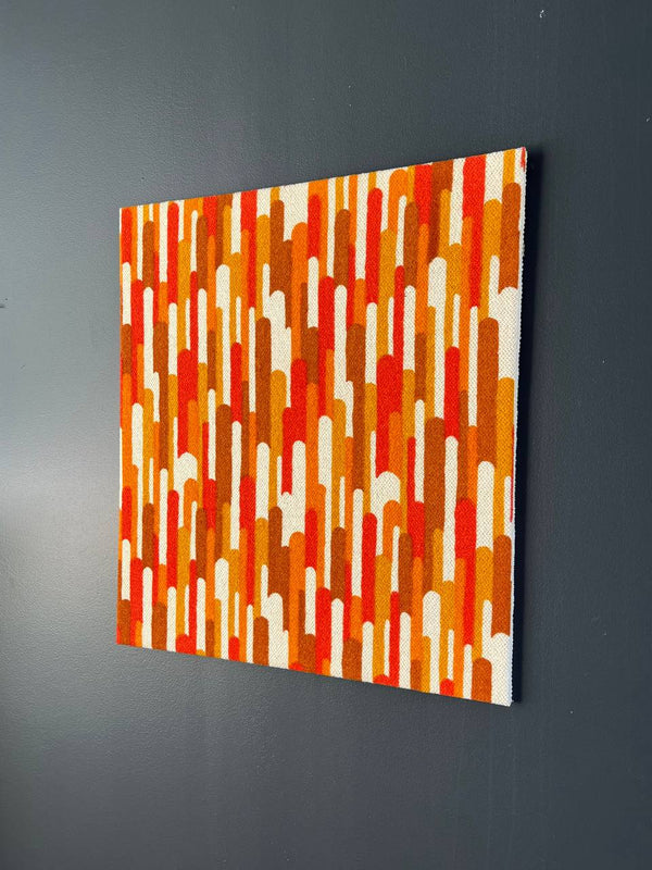 Mid-Century Modern Textile Pop Wall Art